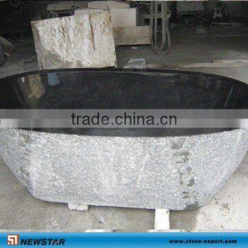 stone bathtub