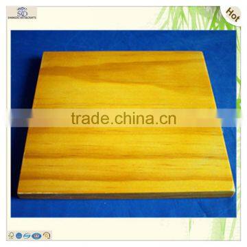 Handmade Decorative Wood Flower Pot Stand Tray photo-5