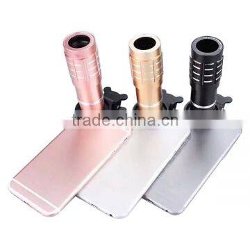 2016 New Mobile Phone Universal Clip Camera Lens , 12x Zoom Telescope Lens for IPhone photo-4