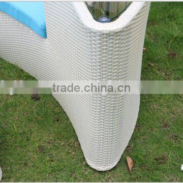 Quality White PE Rattan Outdoor Sofa Set for Wedding Party Events LQ-A613 photo-3