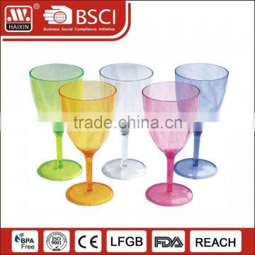 2016 hot sale wholesale AS/PS material clear drink/beer/water disposable plastic juice cup