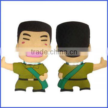 3D boy silicone USB cover