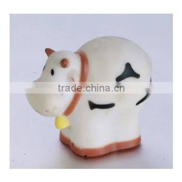 Promotional PVC cow shape baby tub swimming bath animal toy