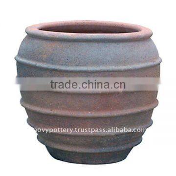 sandblast pot, sandblast planter