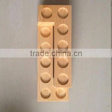 Safe Wooden Tray With Holes photo-3