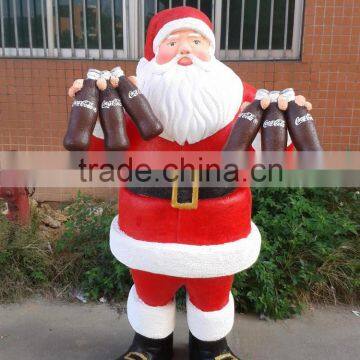 Life Fiberglass Santa Claus photo-2