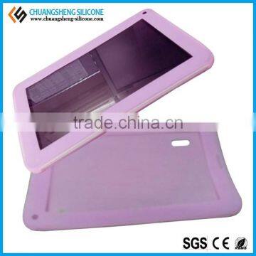 Popular Pink New Design Eco-friendly Silicone Table PC Case