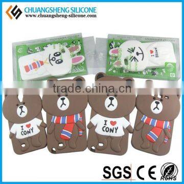 High Quality New Fashion Duck Shape Silicone Phone Cover photo-5