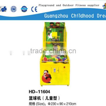 (HD-11604) amusement equipment funny children basketball machine/ funny children basketball machine/ children basketball