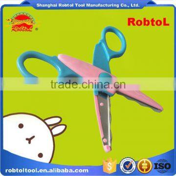 Children School Safety Scissors Diy Art Student Office Kids Hand Scissors photo-6