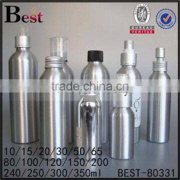 55ml Cosmetics Packaging Silver Aluminum Shampoo Bottle With Lotion Pump China Suppliers photo-3
