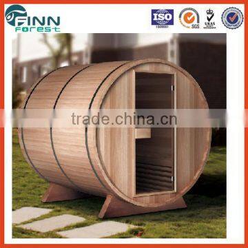 Outdoor 2-3 person use wooden sauna room home sauna