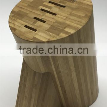 5- Slots bamboo Knife block set