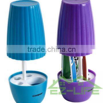 ABS Cute Unique Multi-functional Plastic Toothbrush Holder With Cup photo-3