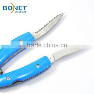 S91006 FDA Qualified 6-1/2" Curved Stainless Steel Fish Cutting Scissors photo-5
