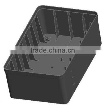 Black Plastic Crate With the Wheel or Without Wheels photo-4