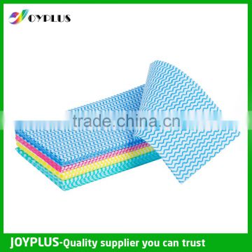 Wave Pattern Spunlace Non Woven Cleaning Cloth