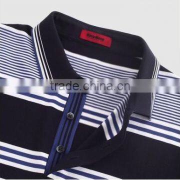 New Branded Yarn Dyed Men's Cotton Strip Polo t Shirt photo-4
