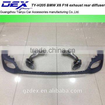 Auto Parts B~MW X6 F16 Exhaust Rear Diffuser photo-2
