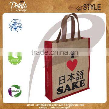 Three bottle wine bag with window & PU leather handle