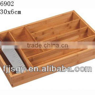 bamboo knife box