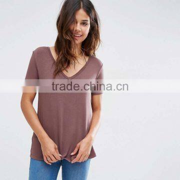 High Quality OEM Service Women Clothing Custom Printing Logo T Shirt