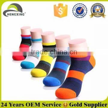 Wholesale bright color ankle socks ship socks