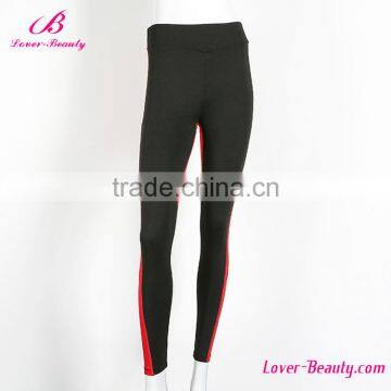 Wholesale Red Black Women Fashion Sexy Yoga Pants Leggings