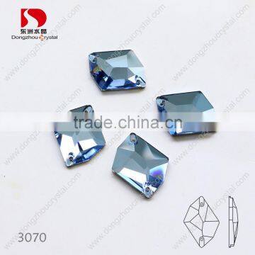 Dysmorphism Dongzhou 202 Color Flat Back Sew on k5 Crystal Stones photo-3