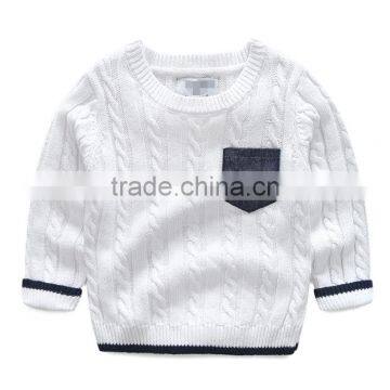 Hot Fashion Cotton Private Label Crew Neck Korean Sweater Knitting Pattern photo-2