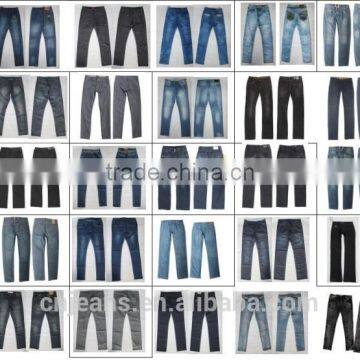 GZY Wholesale price stock jeans jeans manufacturing machinery