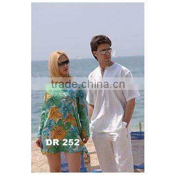 Printed Cotton Beach Kurti photo-5