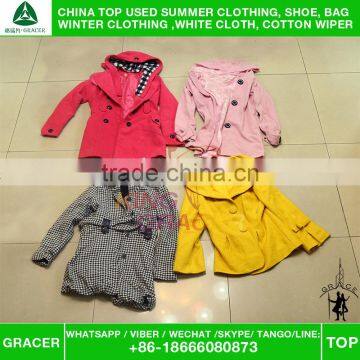Clothes Packaging In Bales Winter Ladies Worsted Coat Used Clothing Hot Sale In Germany photo-3