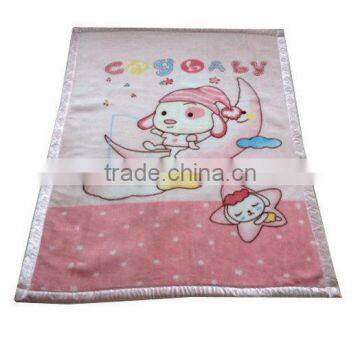 Top Selling Factory Wholesale OEM Baby Soft Raschel Blanket