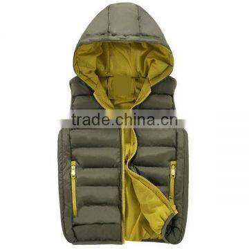 2015 Fast Delivery Man's Casual Thin Slim Down Vest photo-4