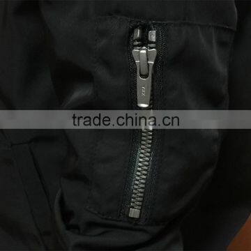 Newest Design European Style Black Plain Girls Fancy Jacket photo-4