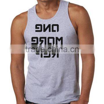 custom stringer mens fintness apparel gym tank top mix colors