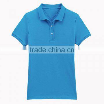 95% Cotton 5% Spandex Wholesale Unbranded Women Cheap Polo Shirts photo-3