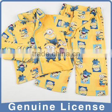 Coat style pajamas big boy 2 piece set sleep wear