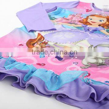 Children Sleepwear Beautiful Girl's Dress photo-5