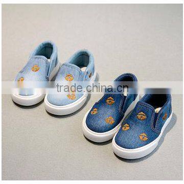 2016 New style kids canvas casual shoes