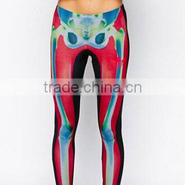 EY0117P Fashion 3D digital print custom winter warm sport women leggings