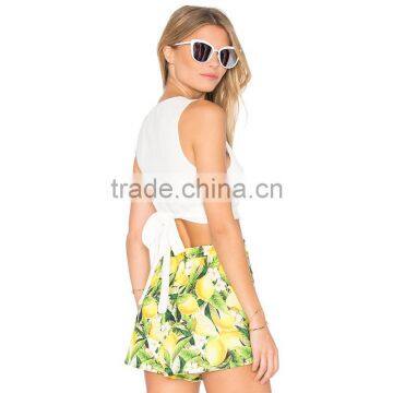 Deep Cut Wholesale Two Piece Sweat Shorts and Crop Top for Women photo-4