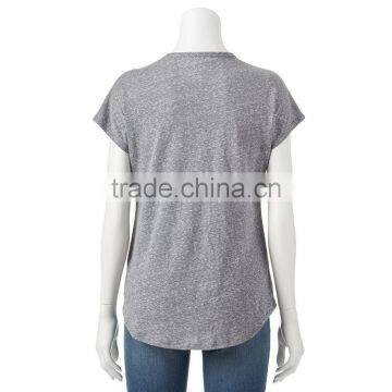 Teen Girl Giraffe Animals Printed O Neck Short Sleeves T Shirt Manufacturing From China photo-2