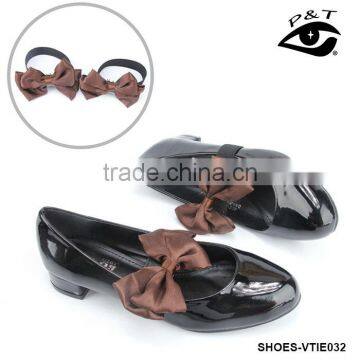 New Arrival 5 Colors Silk Bowknot Shoe Lace For Heels photo-2