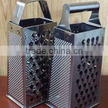 9'' 4 Sides Grater Graters Fruit & Vegetable Stainless Steel Grater photo-2