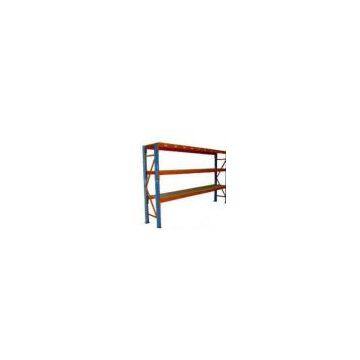 Steel longspan racking and shelving systems for storage, fitting line