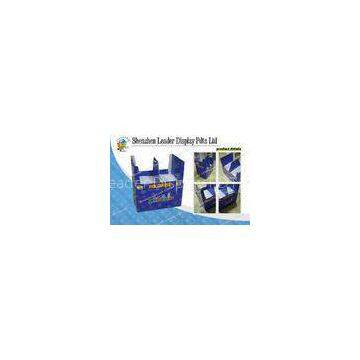 Point Of Purchase Cardboard Counter Bottle Display Boxes For Supermarket