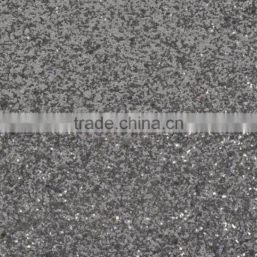 Factory Supply Soft Handfeeling and Shinning Design Silver Glitter Fabric photo-5