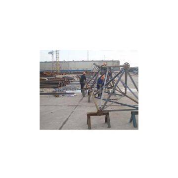 Triangular Telecommunication Tubular Lattice Tower